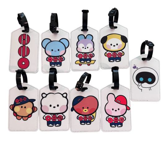 BT21 Luggage Tags
