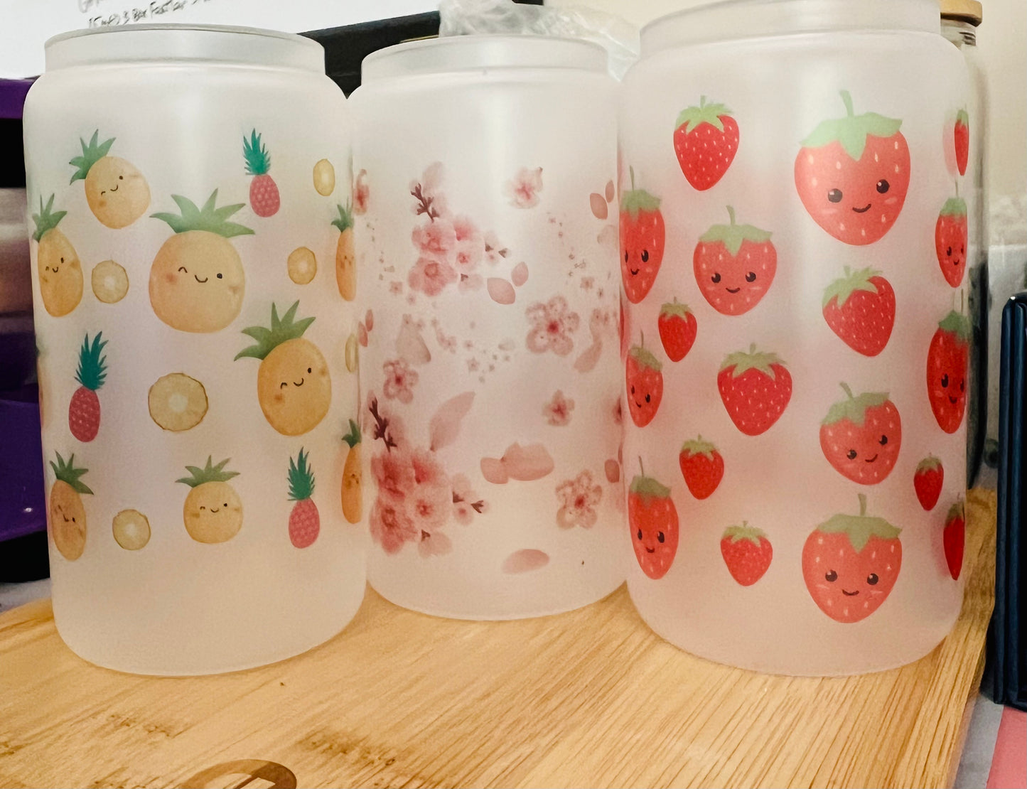 Glass tumbler (9 Designs)
